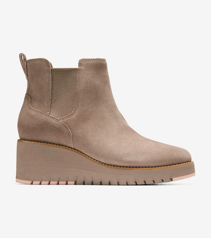 Women's ZERØGRAND City Wedge Chelsea Boots