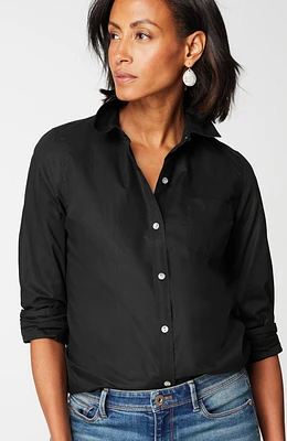 one-pocket button-front shirt