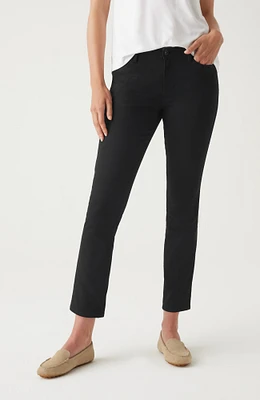 authentic fit slim-leg jeans