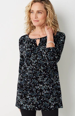 Wearever Keyhole-Neckline Tunic