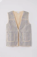 Pure Jill Cotton Dobby Vest