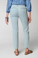 Slim-Leg Denim Trousers