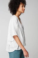 Twisted-Front Poncho