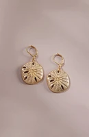 Under-The-Sea Sand Dollar Earrings