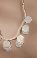 Coastal Getaway Mother-Of-Pearl Statement Necklace