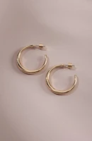 Modern Elements Hoop Earrings