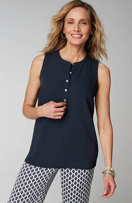 Wearever Easy-Care Sleeveless Top