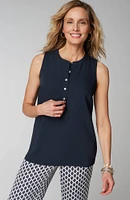 Wearever Easy-Care Sleeveless Top