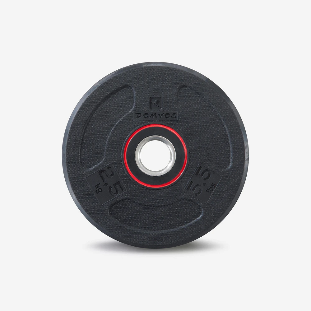 2.5 kg (5.5 lb) Rubber Weight Plate