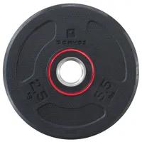 2.5 kg (5.5 lb) Rubber Weight Plate