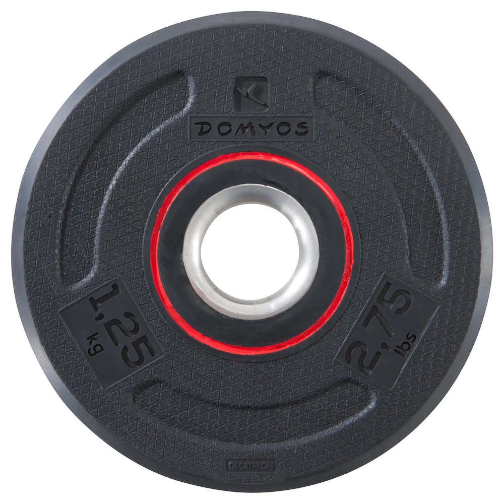 1.25 kg (2.75 lb) Rubber Weight Plate