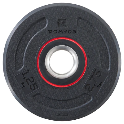 1.25 kg (2.75 lb) Rubber Weight Plate