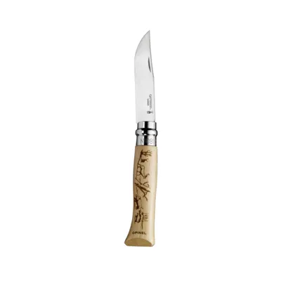 Folding Stainless-steel Hunting Knife - Opinel No.8 8.5 cm