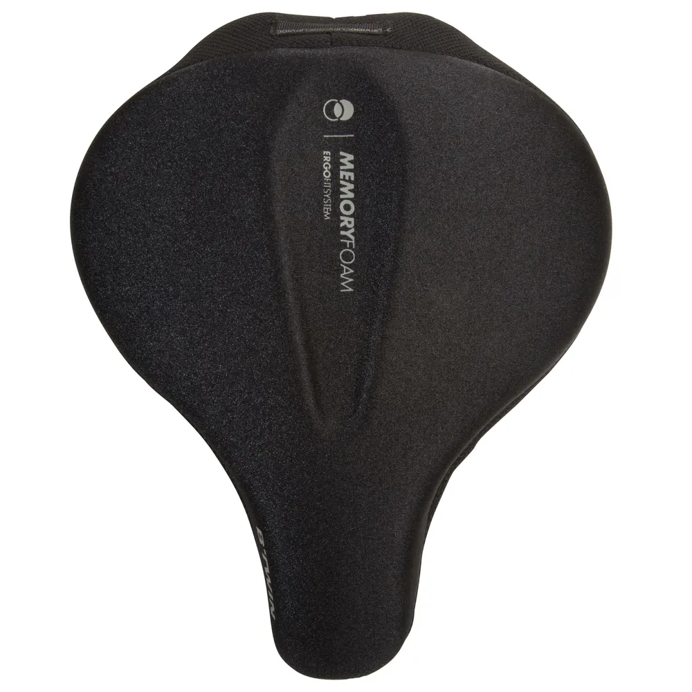 Exercise bike saddle cover