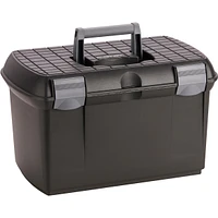 Horseback Riding Grooming Box - 500 Black/Grey