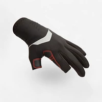 Adults’ Neoprene Cut-Finger Sailing Gloves - 900 Black