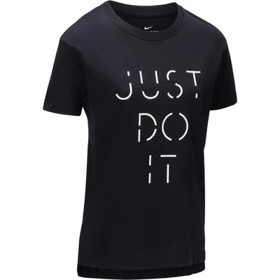 T-shirt Nike Gym & Pilates femme Just Do It noir