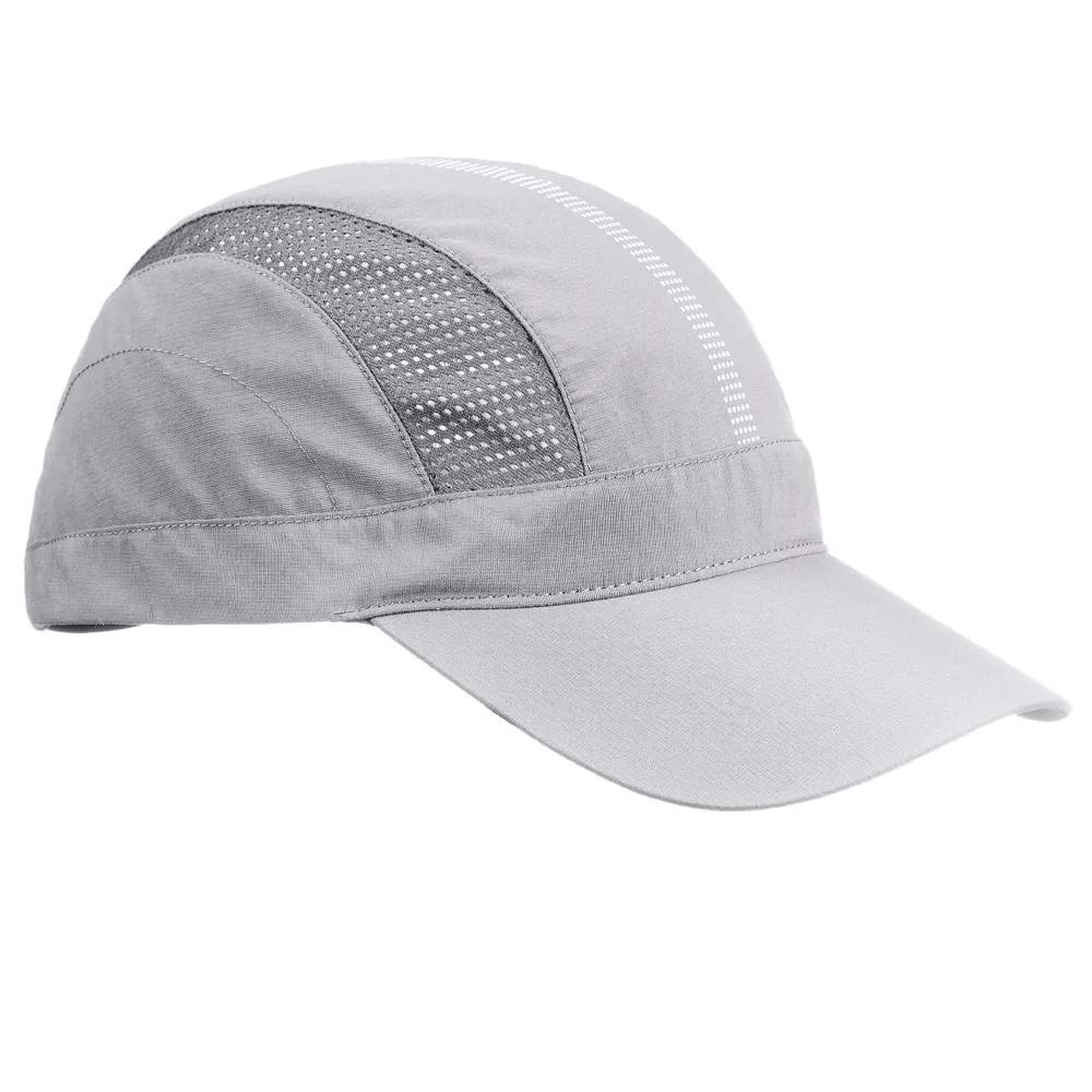 Trek 500 Mountain Trekking Ventilated Cap Light Grey