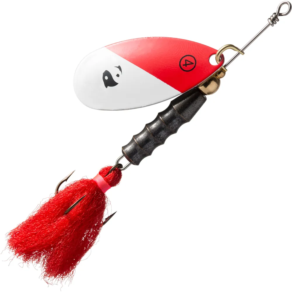 WETA PUFF #4 RED HEAD PREDATOR FISHING SPINNER