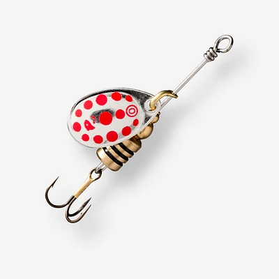 WETA + #0 SILVER DOTS PREDATOR FISHING SPINNER