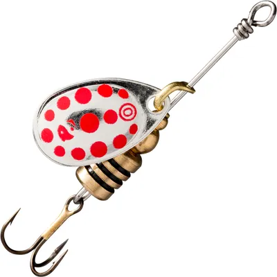 WETA + #0 SILVER DOTS PREDATOR FISHING SPINNER