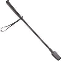 Horse Riding Crop 500 58 cm - Black