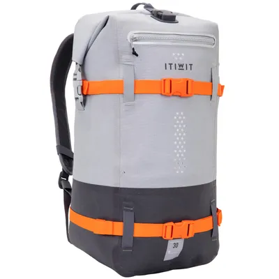 30 L Waterproof Backpack - Grey