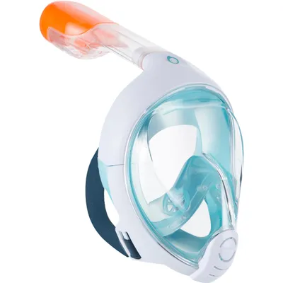 Kids' Snorkel Mask - EasyBreath 500 Blue