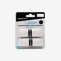 BADMINTON SUPERIOR GRIP X 2 WHITE