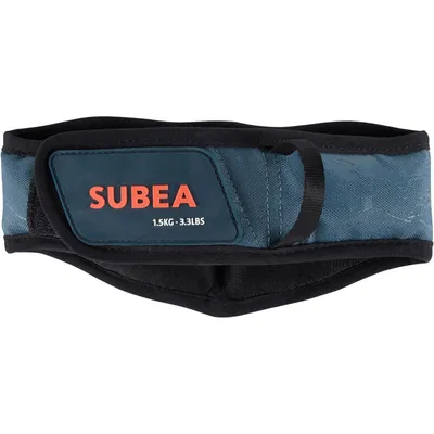 Lest de cou d'apnée freediving FRD500 plomb 1,5 Kg