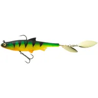 LURE FISHING ROACHSPIN 120 FIRETIGER BLADED SHAD SOFT LURE