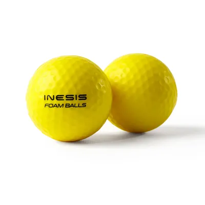 Foam Golf Balls x6 - Inesis Yellow