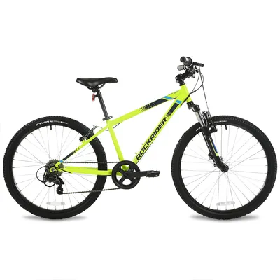 Kids’ 9-12 Years 24" MT Bike - ST 500 Yellow