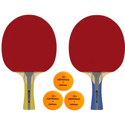Table Tennis set - 2 Paddles and 3 Balls