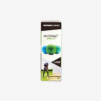 Golf Putting Balls x3 - Inesis Blue/Green
