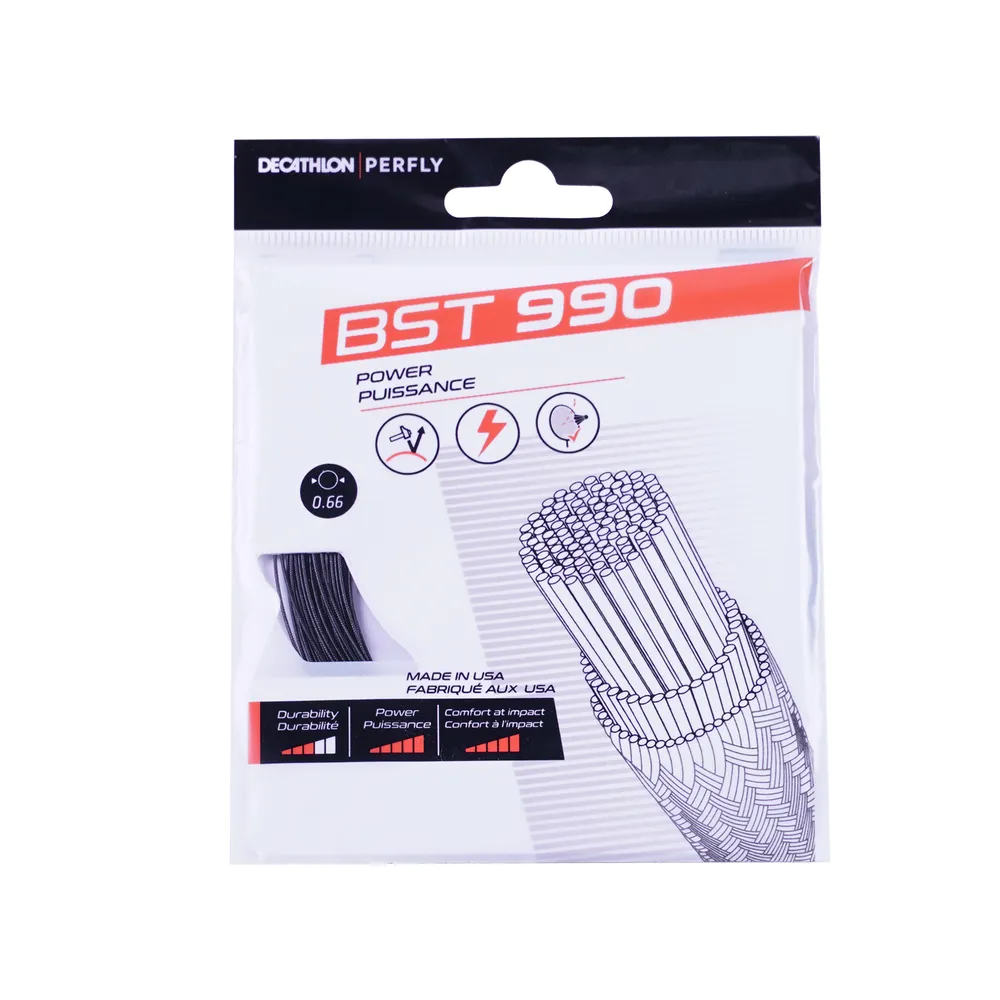 BADMINTON STRING BST 990 BLACK