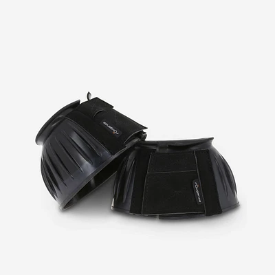 Horse Riding Rubber Overreach Boots Twin-Pack for Horse & Pony