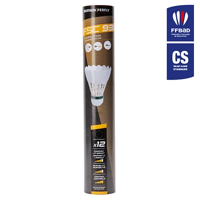 Feather Shuttlecock Speed 77 12-pk - FSC 930 White