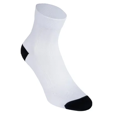 Bike Socks - 500 White/Black