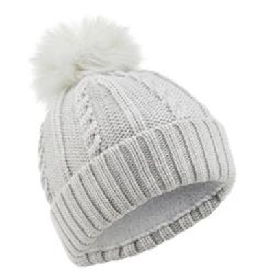 BONNET DE SKI ENFANT TORSADES FUR