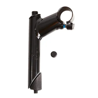 Quill Stem 1" 65 mm Length for 25.4 mm Diameter Handlebars - Black