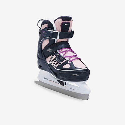 Kids' Ice Skates with 4 Adjustable Sizes – FIT 500 Warm
