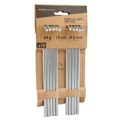 10 Steel Tent Pegs Various terrains