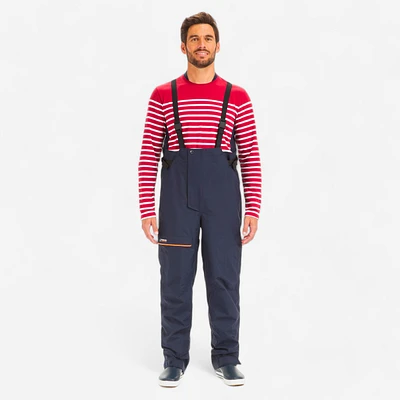 Men’s Waterproof Sailing Bib - 300 Navy