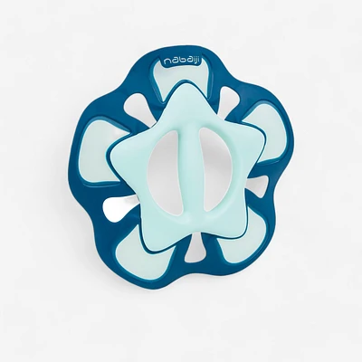 Size S Aquafit Dumbbells - Green/Blue