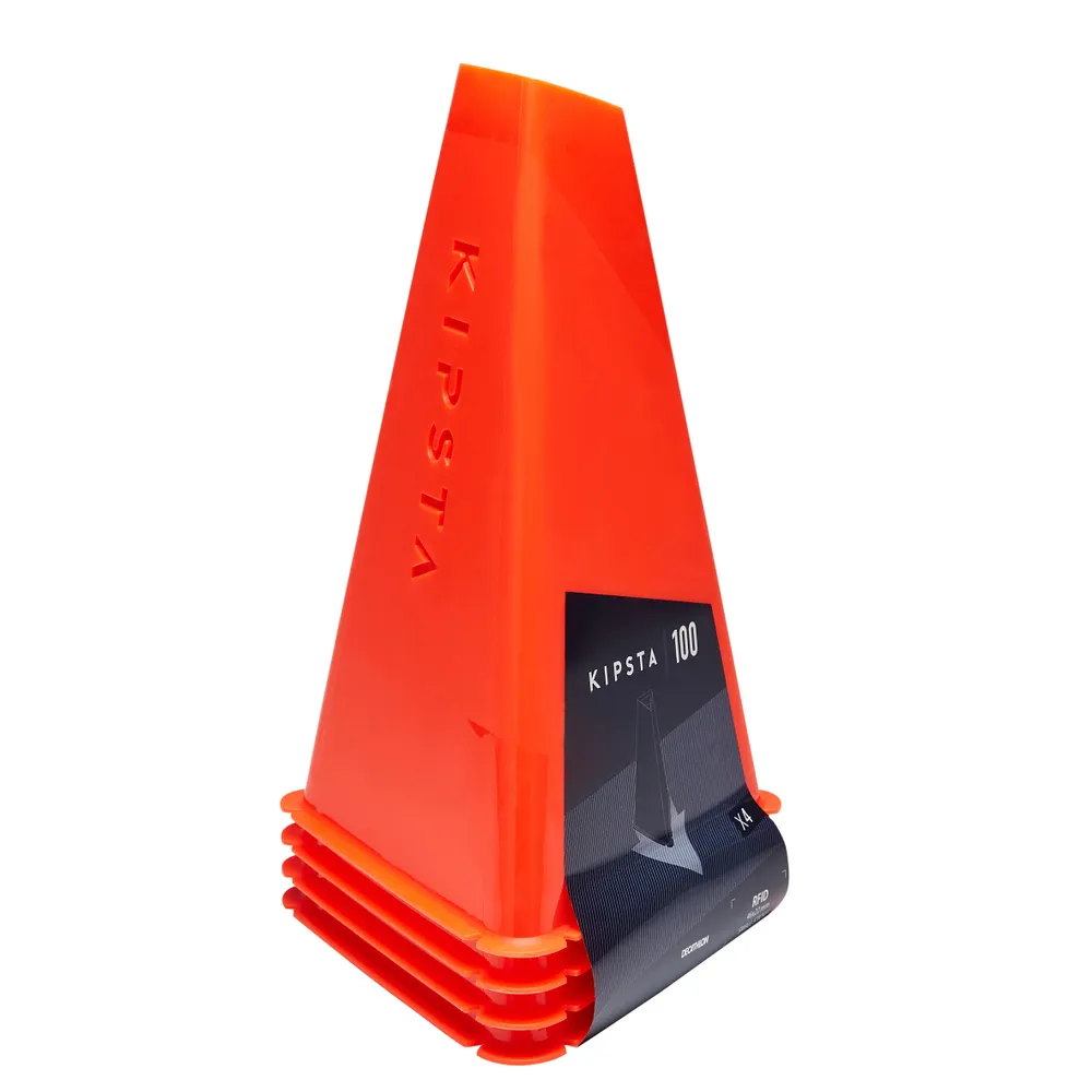 Essential 30 cm 4-Pack Cones Orange
