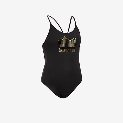 Girls’ One-Piece Surfing Swimsuit