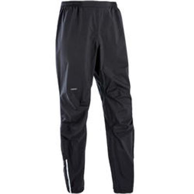 Pantalon pluie imperméable trail running homme noir