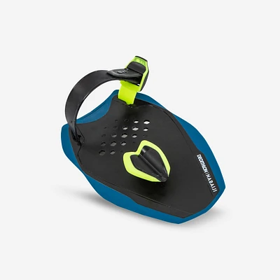 Swimming Paddles Size S -Quick’in 500 Blue/Yellow