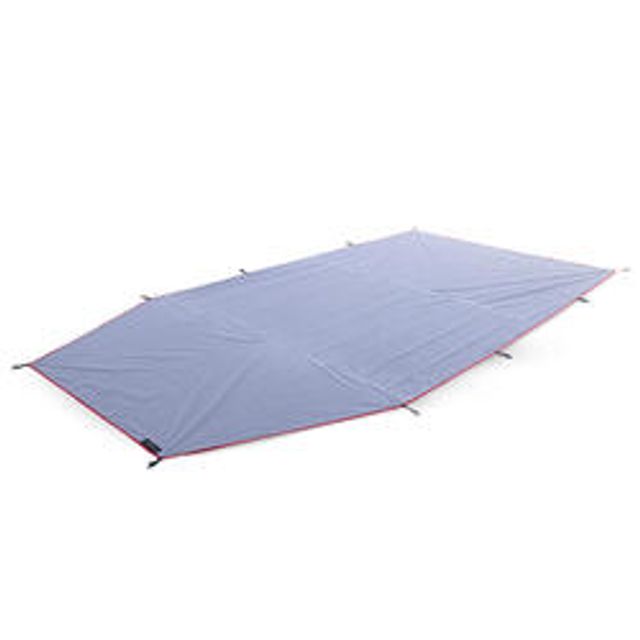 Tapis de sol léger tente - TREK 500 gris 4 personnes